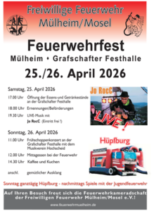 Feuerwehrfest 25.-26.04.2026
