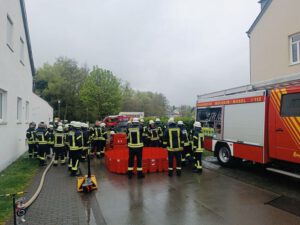 Gemeinschaftsübung im Ausrückebereich 3
